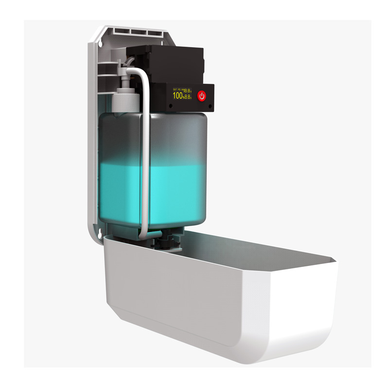 Elektryczny 1200 ml Automatyczny dozownik dezynfekujący do mydła Dozownik żelowy Automatyczny dozownik do dezynfekcji ścian